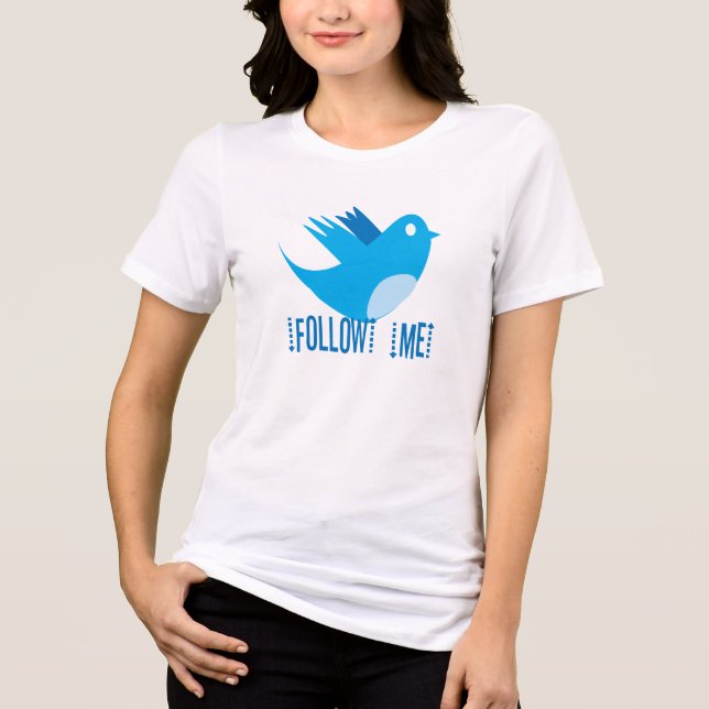 Camisetas para aves de Twitter (Anverso)