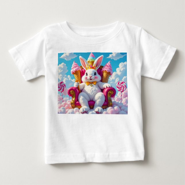 Camisetas para bebé FluffyCloudConfections (Anverso)