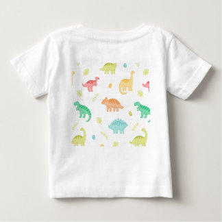 Camisetas para bebés con temas de dinosaurios
