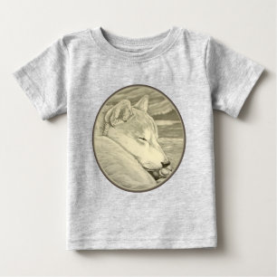 Camisetas para bebés de amantes de perros orgánico