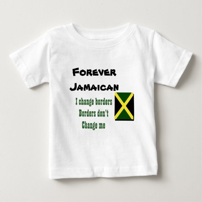 Camisetas para bebés de Jamaica (Anverso)