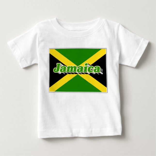 Camisetas para bebés de Jamaica (Anverso)