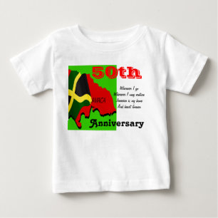 Camisetas para bebés en el 50 aniversario de Jamai