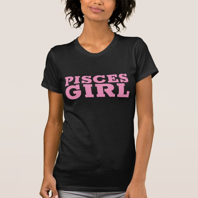 Camisetas para chica de Piscis (Anverso)
