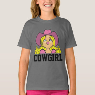 Camisetas para chicas y mujeres COWGIRL