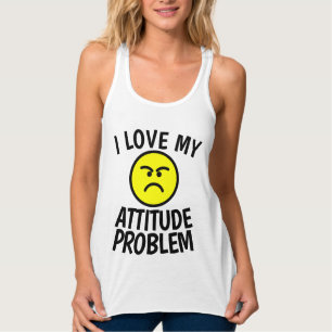 Camisetas para Damas PROBLEMA DE ACTITUD Me GUSTA