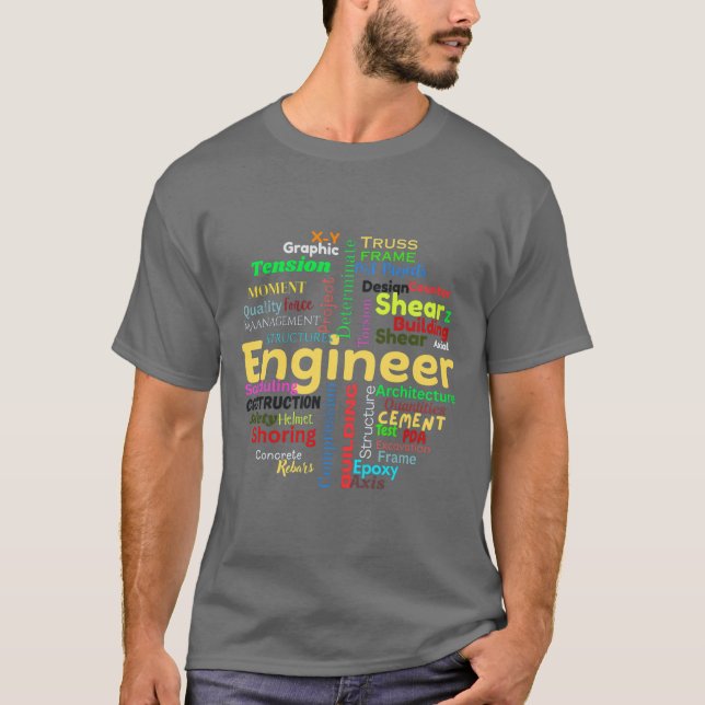 Camisetas para el ingeniero 004 (Anverso)