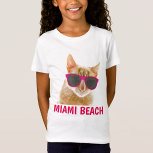 Camisetas para gato MIAMI BEACH Florida