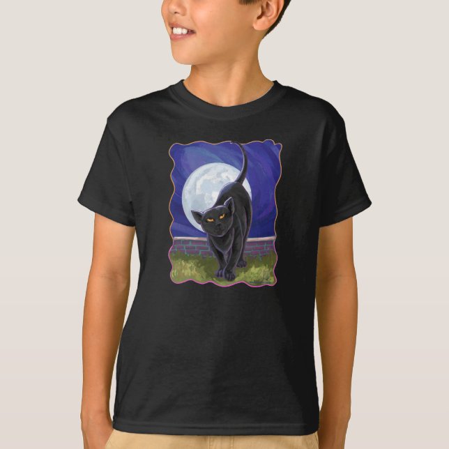 Camisetas para gato negro (Anverso)