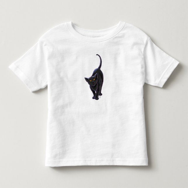Camisetas para gato negro (Anverso)