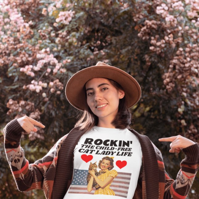 Camisetas para gatos sin hijos (Subido por el creador)