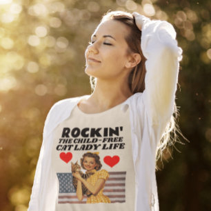 Camisetas para gatos sin hijos