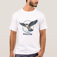 Camisetas para hombre de halcón peregrino
