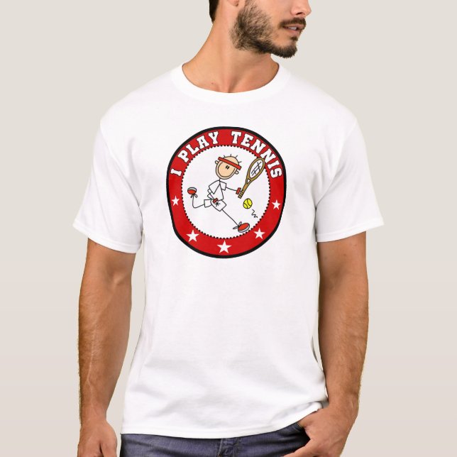 Camisetas para hombre y regalos del tenis del (Anverso)