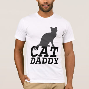 Camisetas para hombres de GATO GRIS, CAT DAD