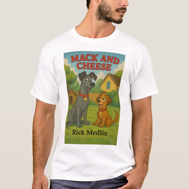 Camisetas para hombres de Mack y Queso (Anverso)