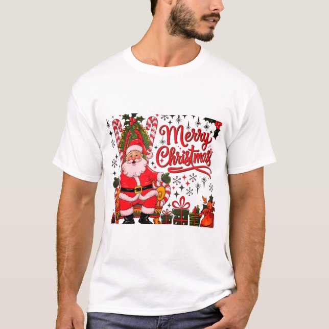 Camisetas para hombres de Navidades amargos (Anverso)
