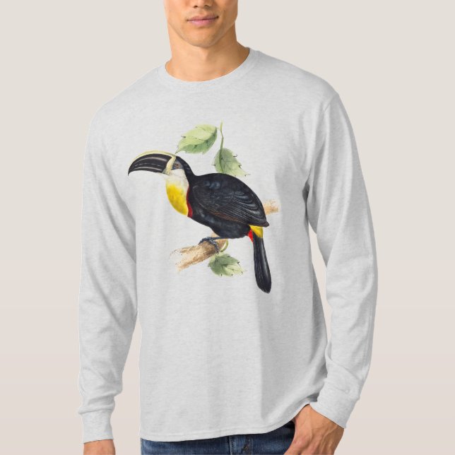 Camisetas para hombres de pájaros (Anverso)
