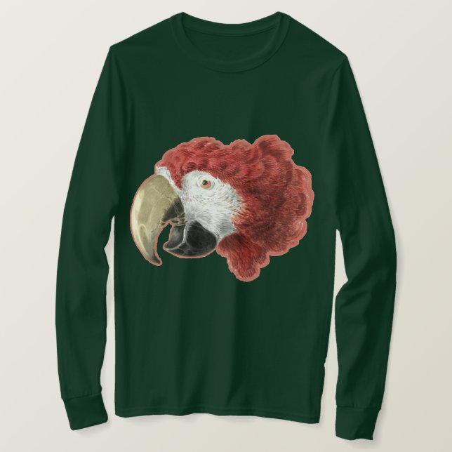 Camisetas para hombres de pájaros (Anverso del diseño)