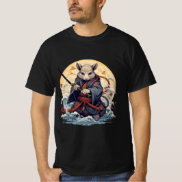 Camisetas para hombres de Samurai Rat