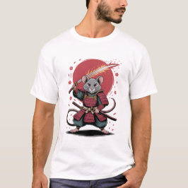 Camisetas para hombres de Samurai Rat