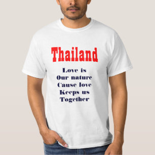 Camisetas para hombres de Tailandia