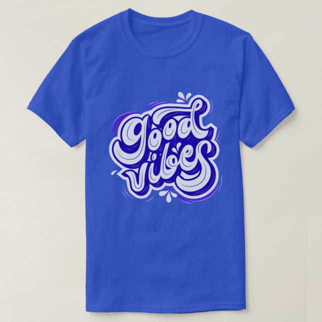 Camisetas para hombres Good Vibes (Diseño del anverso)