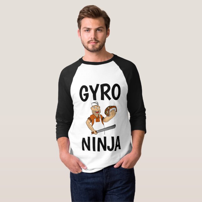 Camisetas para hombres GYRO NINJA (Anverso completo)