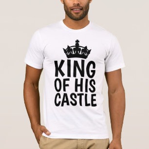 CAMISETAS PARA HOMBRES REY DE SU CASTILLO