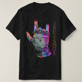 Camisetas para hombres y mujeres de rock no conven