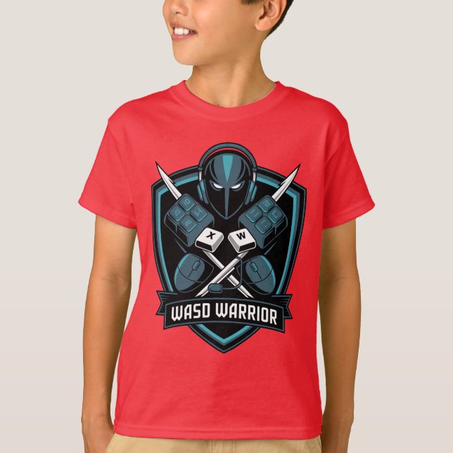 Camisetas para jugadores de PC con WASD para entus (Anverso)