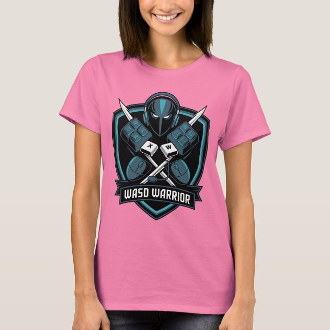 Camisetas para jugadores de PC con WASD para entus (Anverso)