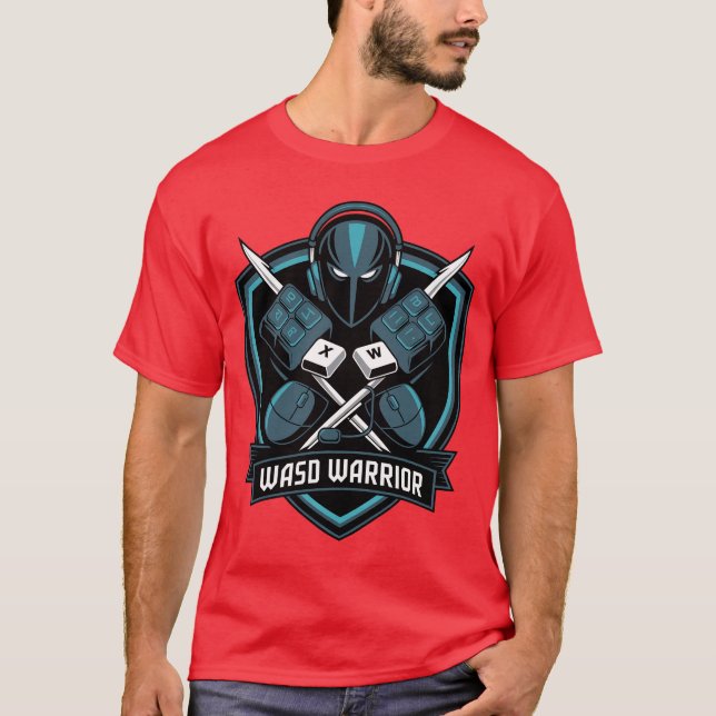 Camisetas para jugadores de PC con WASD para entus (Anverso)