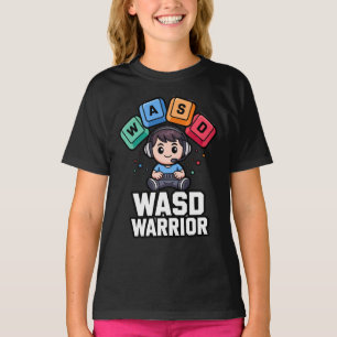 Camisetas para jugadores de PC WASD Warrior