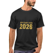 Camisetas para la cuadrilla de la fiesta de Año Nu