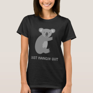 Camisetas para mujer de koala del shortsleeve