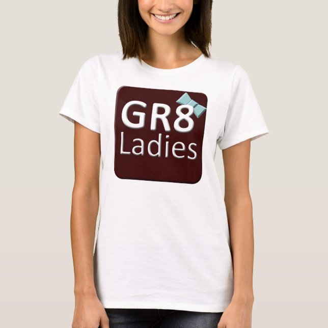 Camisetas para mujer internacionales de Gr8Ladies (Anverso)