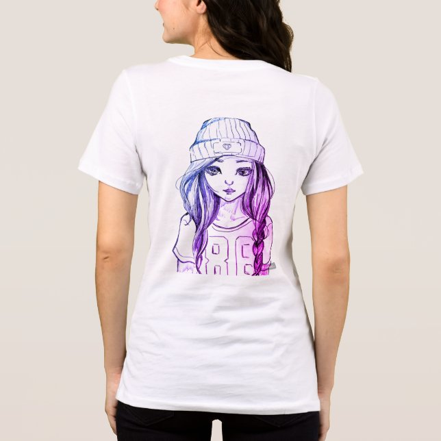 Camisetas para mujeres (Reverso )