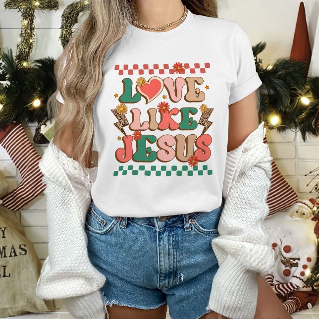 Camisetas Para Mujeres, Amor Como Jesús (Subido por el creador)