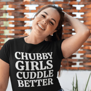 Camisetas para mujeres gorditas abrazan mejor
