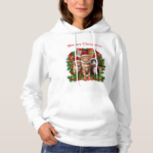 Camisetas para Navidades de gatos