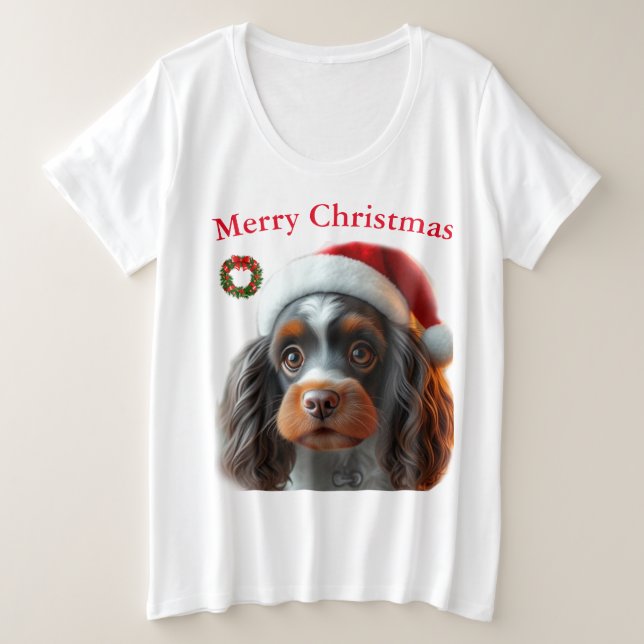Camisetas para Navidades de perros (Anverso del diseño)