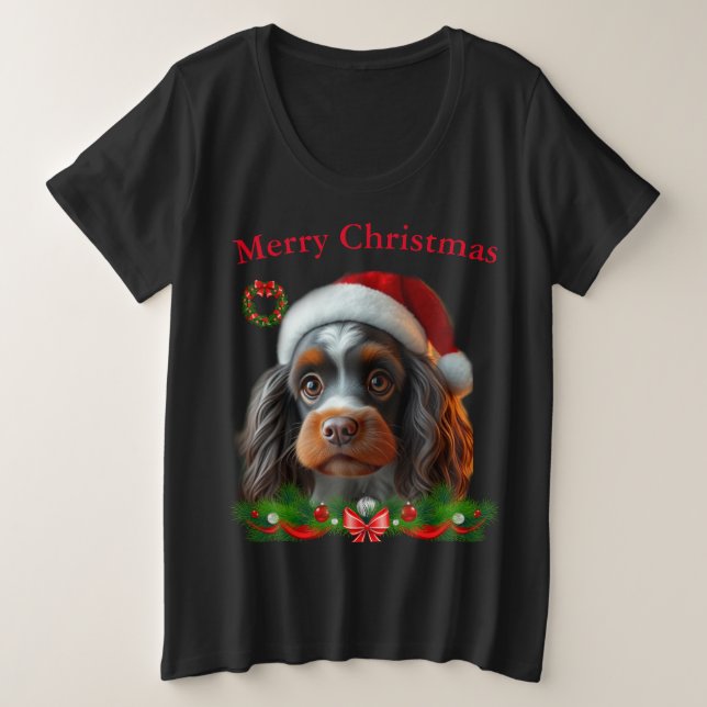 Camisetas para Navidades de perros (Anverso del diseño)