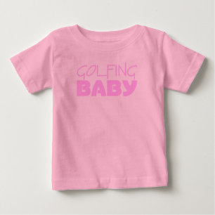 Camisetas para niñas que tocan golf o para niños d