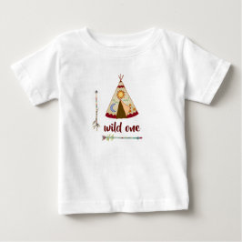 Camisetas para niñas - Wild One Teepee