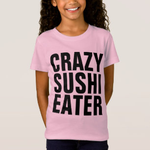 Camisetas para niñas y niños COMEDORAS DE SUSHI LO