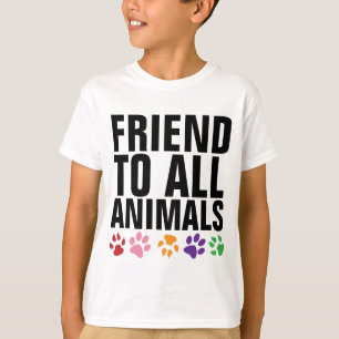 Camisetas para niños amantes de los animales
