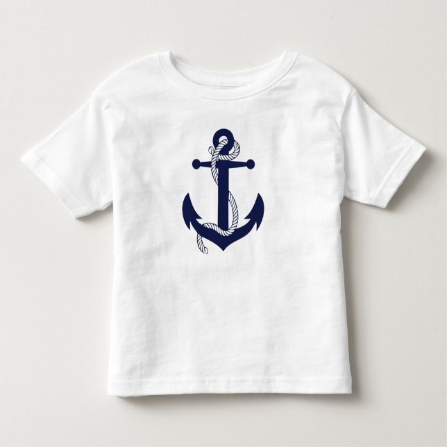 Camisetas para niños - Anclaje y reposo náutico (Anverso)