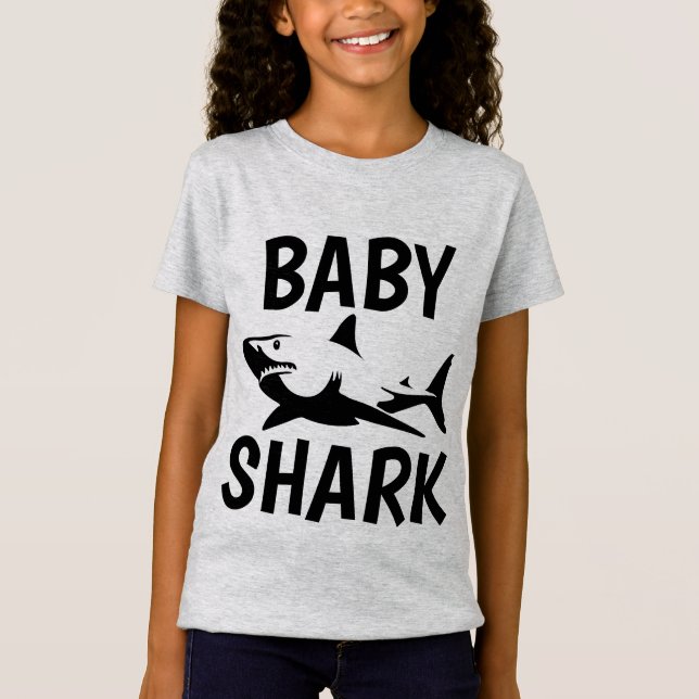 Camisetas para niños de BABY SHARK (Anverso)