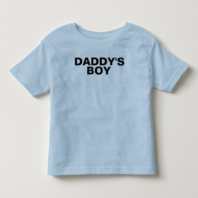 Camisetas para niños de DADDY (Anverso)